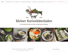 Tablet Screenshot of kuriositaetenladen.com